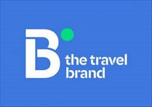 B the travel brand logo