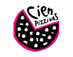 cien pizzitas logo