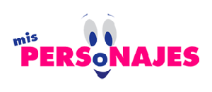 mis personajes logo